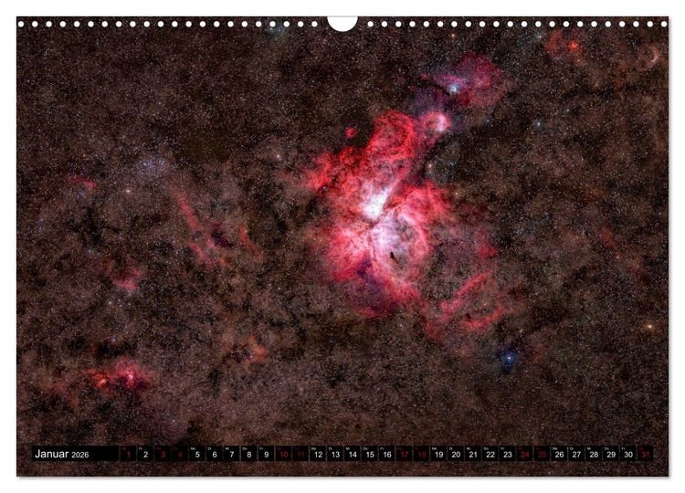Produktbild: Deepsky XVII (Wandkalender 2026 DIN A3 quer), CALVENDO Monatskalender