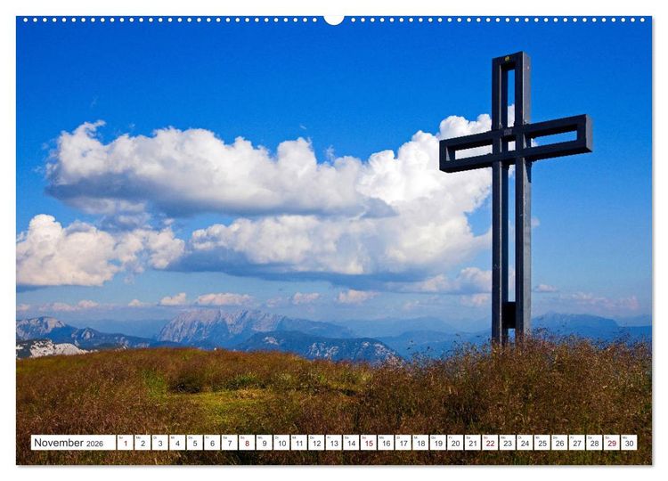Produktbild: Das sch&ouml;ne Ausseerland (hochwertiger Premium Wandkalender 2026 DIN A2 quer), Kunstdruck in Hochglanz