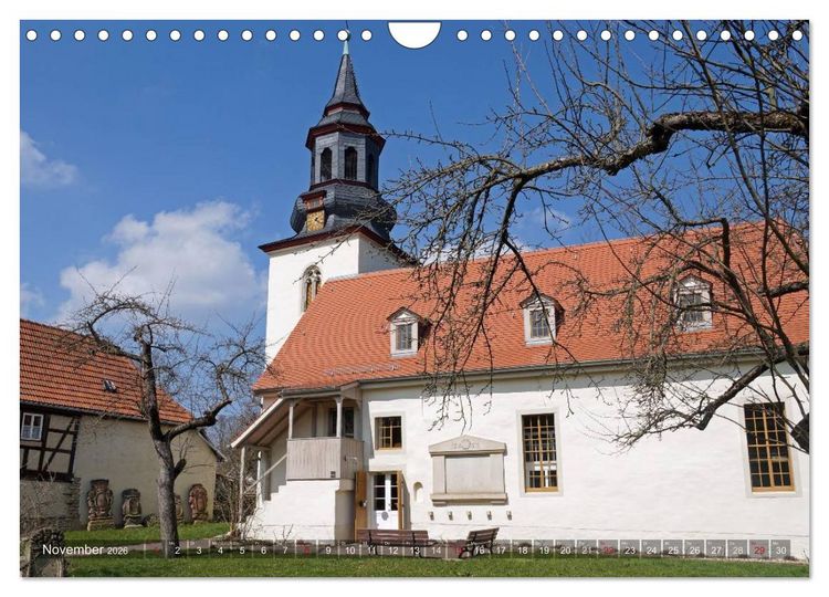 Produktbild: Kleine Perle Weimar-Tiefurt (Wandkalender 2026 DIN A4 quer), CALVENDO Monatskalender