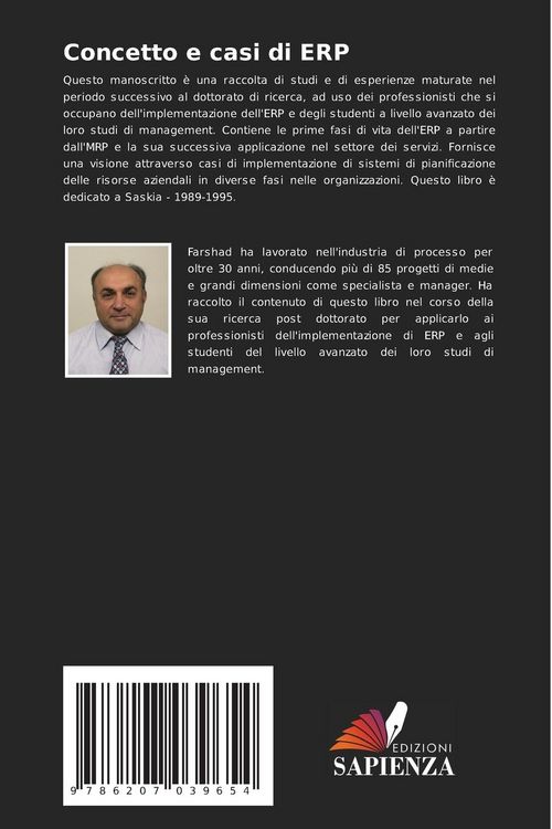 Produktbild: Concetto e casi di ERP