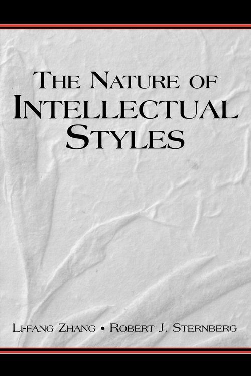 Produktbild: The Nature of Intellectual Styles
