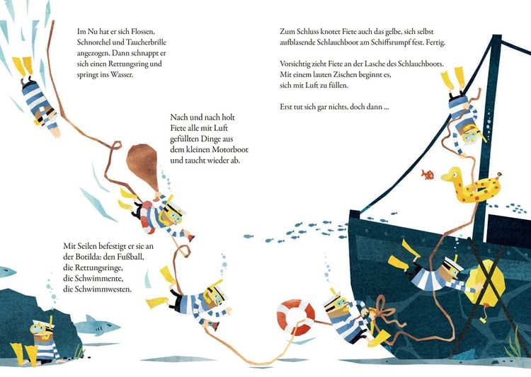 Produktbild: Fiete - Das versunkene Schiff (Mini-Ausgabe)