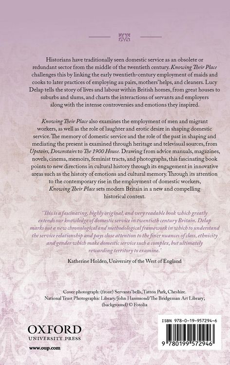 Produktbild: Knowing Their Place