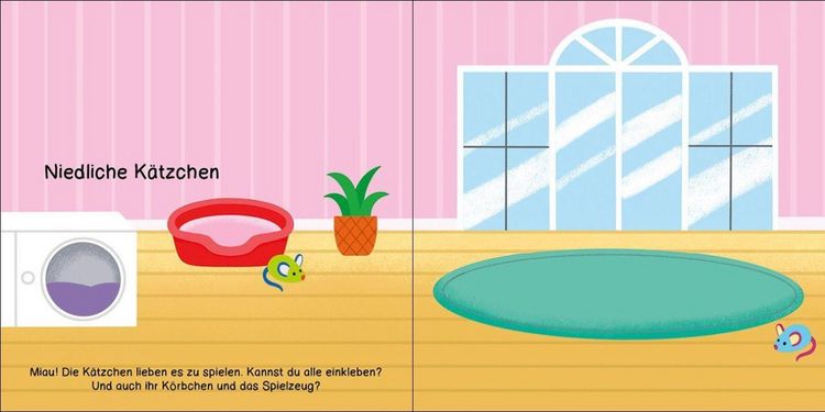 Produktbild: Stickerspa&szlig; f&uuml;r kleine H&auml;nde - Tierkinder