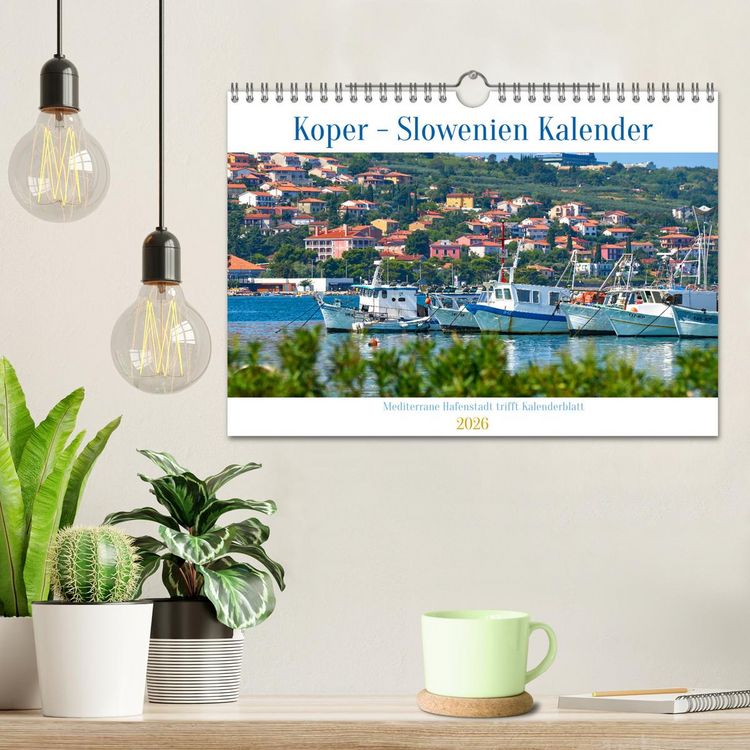 Produktbild: Koper - Slowenien Kalender (Wandkalender 2026 DIN A4 quer), CALVENDO Monatskalender