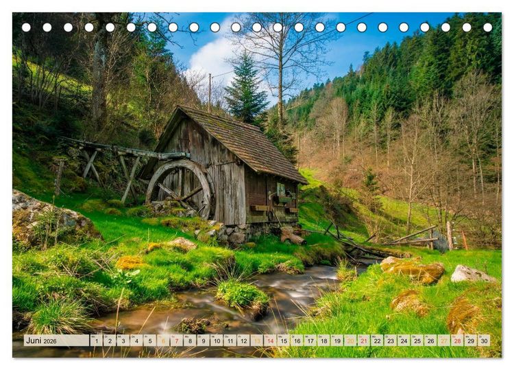 Produktbild: 12 wundersch&ouml;ne Sehensw&uuml;rdigkeiten in Deutschland (Tischkalender 2026 DIN A5 quer), CALVENDO Monatskalender