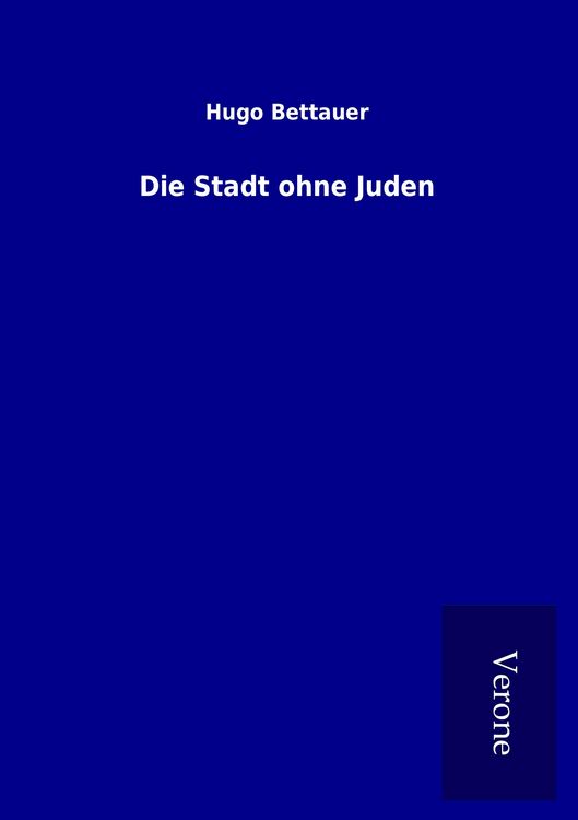 Produktbild: Die Stadt ohne Juden