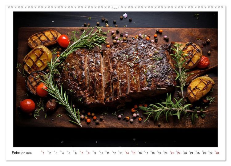 Produktbild: Ordentlich Low Carb (Wandkalender 2026 DIN A2 quer), CALVENDO Monatskalender