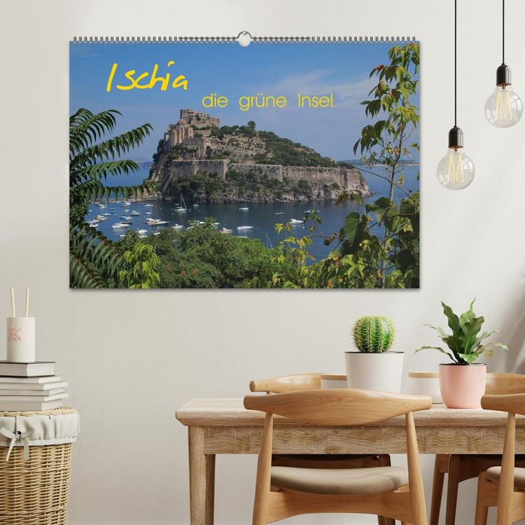 Produktbild: Ischia, die gr&uuml;ne Insel (Wandkalender 2026 DIN A2 quer), CALVENDO Monatskalender