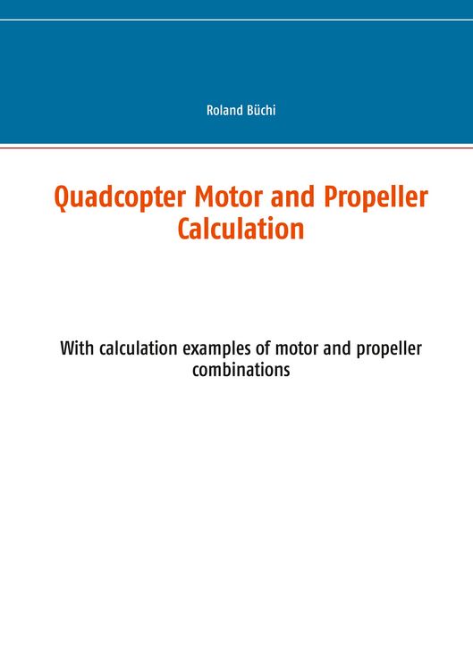 Produktbild: Quadcopter Motor and Propeller Calculation
