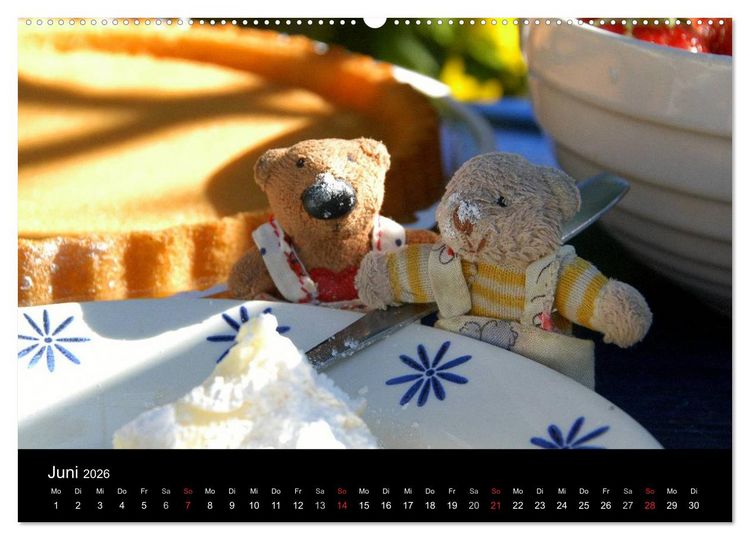 Produktbild: Der B&auml;rchenkalender 2026 (hochwertiger Premium Wandkalender 2026 DIN A2 quer), Kunstdruck in Hochglanz