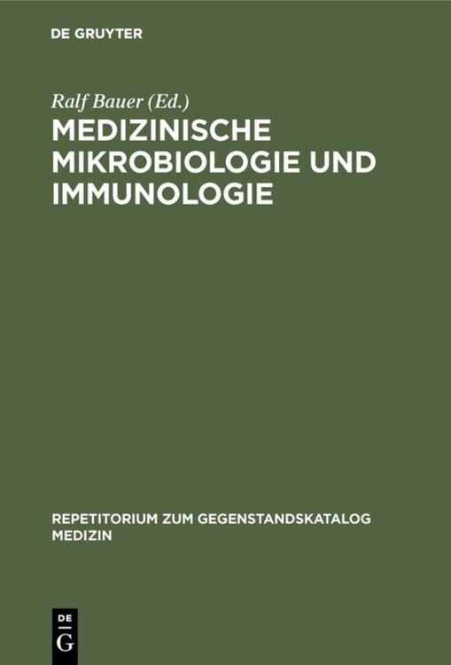 Produktbild: Medizinische Mikrobiologie und Immunologie