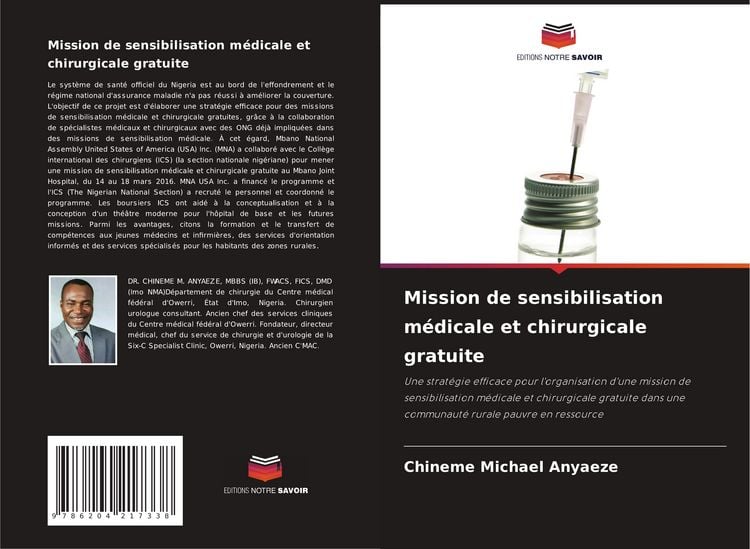 Produktbild: Mission de sensibilisation m&eacute;dicale et chirurgicale gratuite