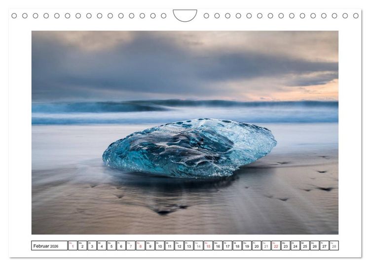 Produktbild: Island (Wandkalender 2026 DIN A4 quer), CALVENDO Monatskalender