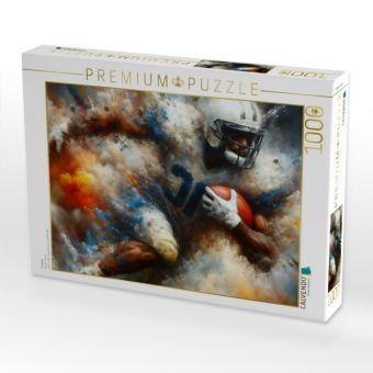 Produktbild: CALVENDO Puzzle Football | 1000 Teile Lege-Gr&ouml;&szlig;e 64x48cm Foto-Puzzle f&uuml;r gl&uuml;ckliche Stunden