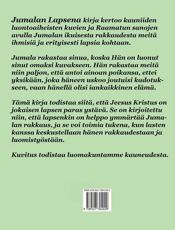 Produktbild: Jumalan Lapsena