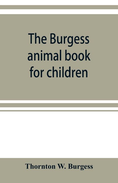 Produktbild: The Burgess animal book for children