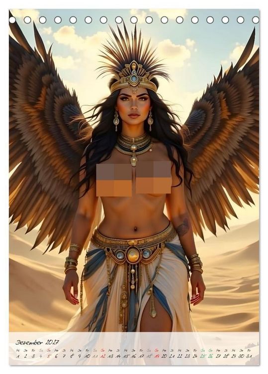 Produktbild: G&ouml;ttinnen der &Auml;gypter (Tischkalender 2027 DIN A5 hoch), CALVENDO Monatskalender
