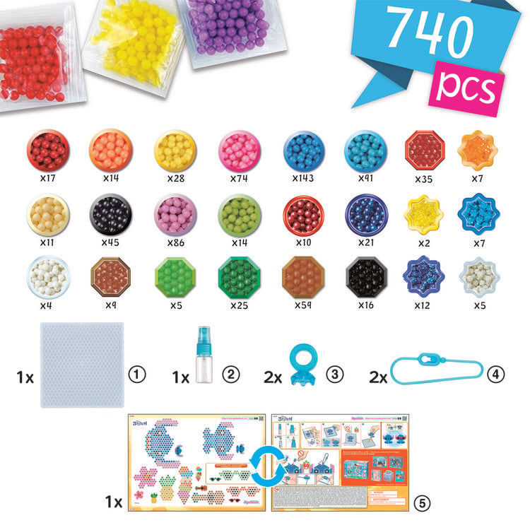 Produktbild: Aquabeads Stitch Schl&uuml;sselanh&auml;nger Bastelset