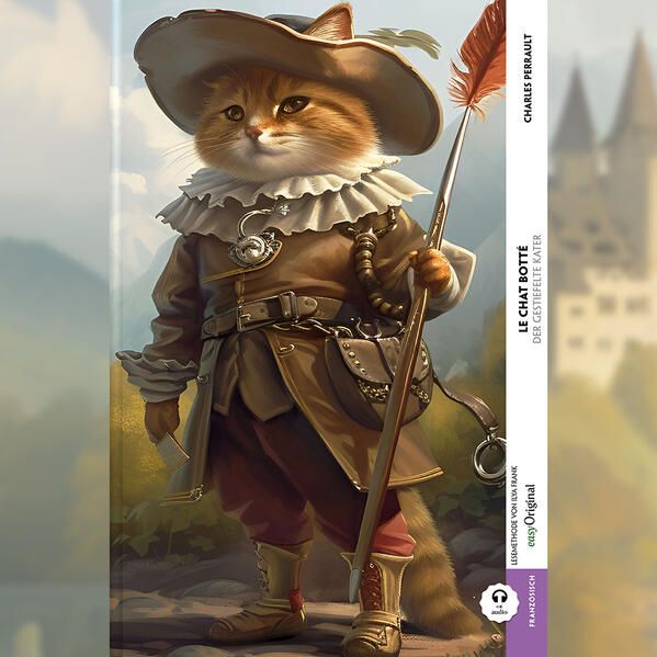 Produktbild: Le Chat bott&eacute; / Der gestiefelte Kater (Buch + Audio-Online) - Frank-Lesemethode - Kommentierte zweisprachige Ausgabe Franz&ouml;sisch-Deutsch