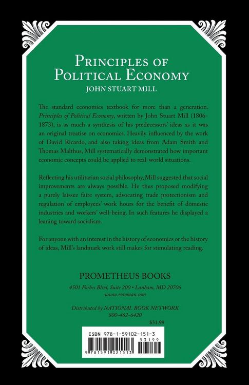 Produktbild: Principles of Political Economy