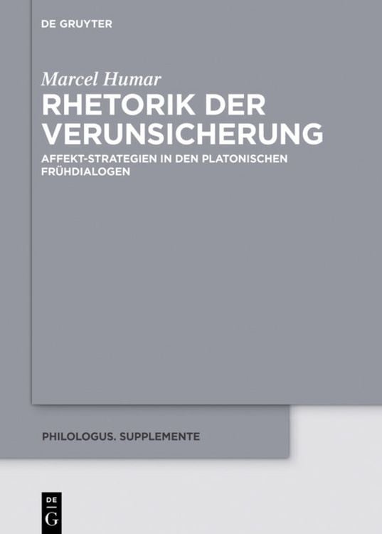 Produktbild: Rhetorik der Verunsicherung