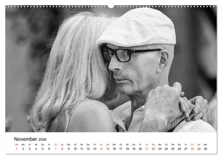 Produktbild: Tango Argentino - Paare beim Tanz auf &ouml;ffentlichen Pl&auml;tzen (Wandkalender 2026 DIN A2 quer), CALVENDO Monatskalender