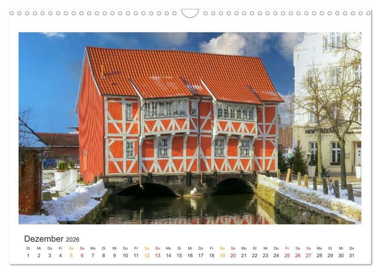 Produktbild: Mecklenburg-Vorpommern - Land zwischen Meer und Seen (Wandkalender 2026 DIN A3 quer), CALVENDO Monatskalender