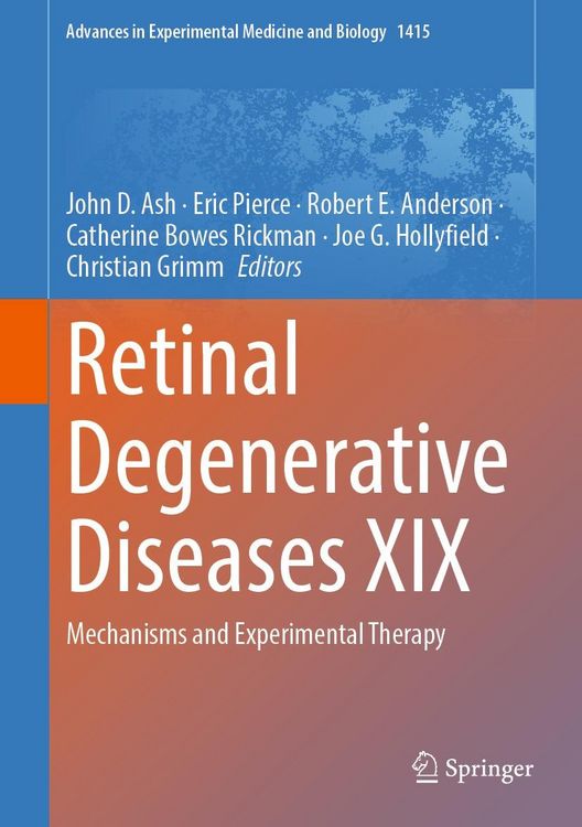 Produktbild: Retinal Degenerative Diseases XIX