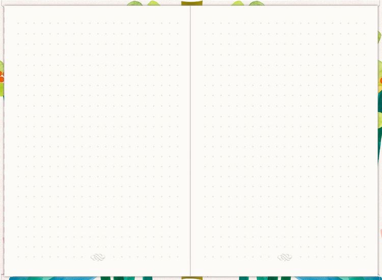 Produktbild: Notizbuch DIN A5 &ndash; Just Notes (Little yellow Flowers)
