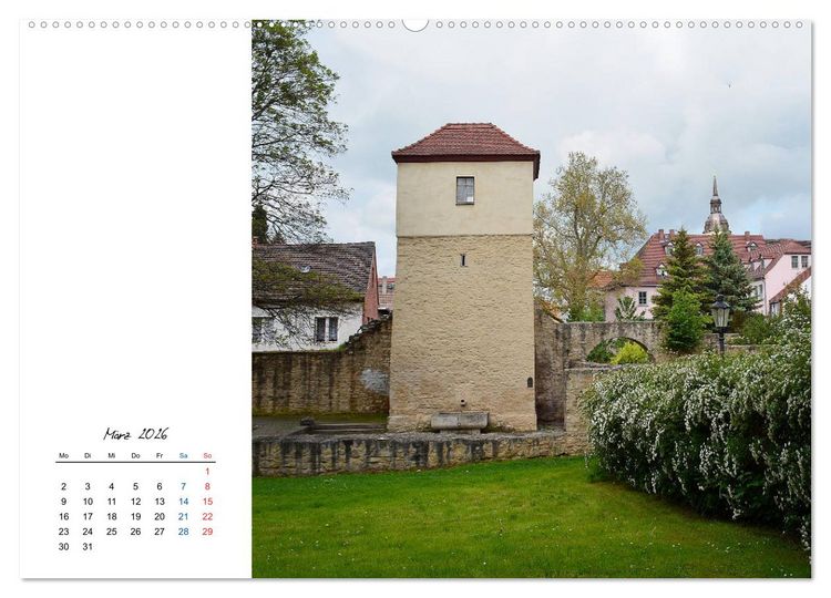 Produktbild: Naumburg/Saale - Bilder einer liebenswerten Stadt (hochwertiger Premium Wandkalender 2026 DIN A2 quer), Kunstdruck in Hochglanz