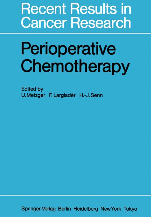 Produktbild: Perioperative Chemotherapy