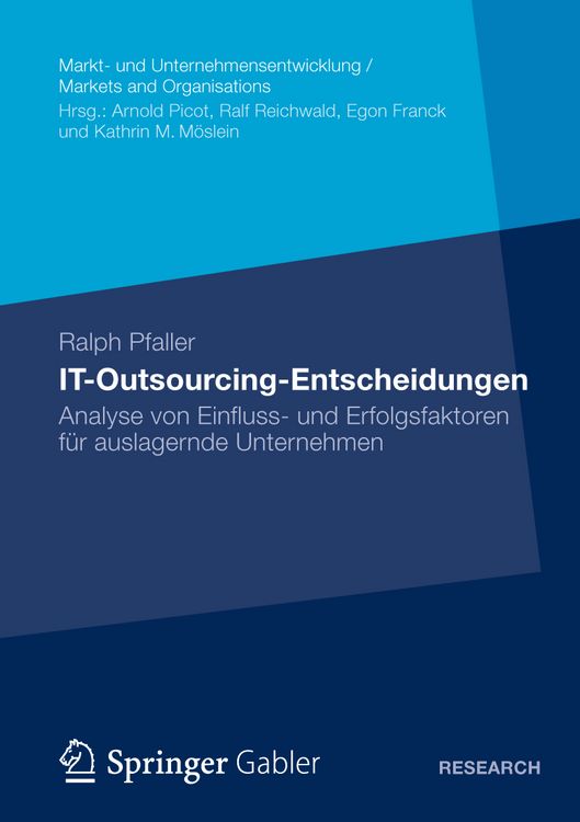 Produktbild: IT-Outsourcing-Entscheidungen