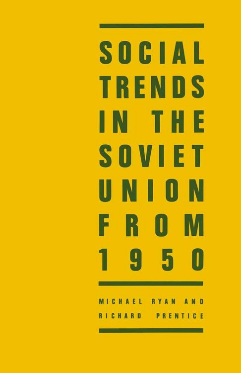 Produktbild: Social Trends in the Soviet Union from 1950