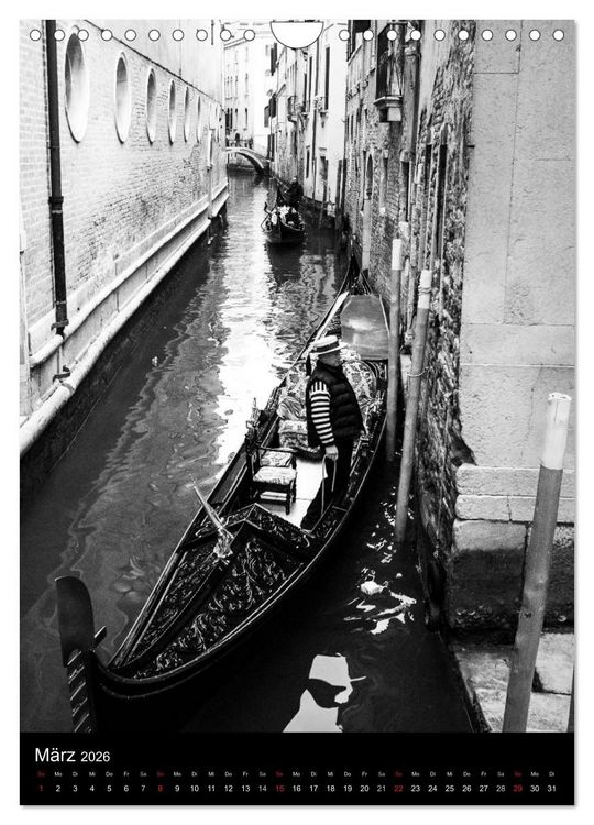 Produktbild: Venedig (Wandkalender 2026 DIN A4 hoch), CALVENDO Monatskalender
