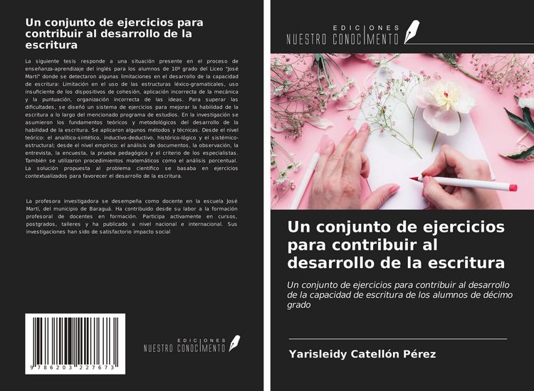 Produktbild: Un conjunto de ejercicios para contribuir al desarrollo de la escritura