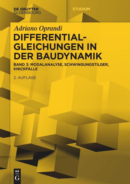 Produktbild: Differentialgleichungen in der Baudynamik