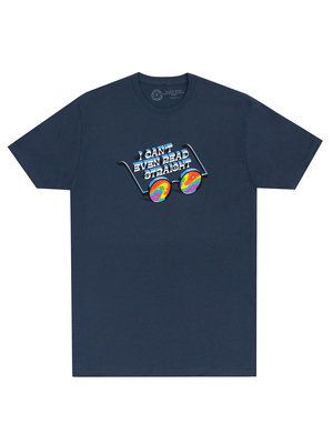 Produktbild: I Can't Even Read Straight Unisex T-shirt X-Small