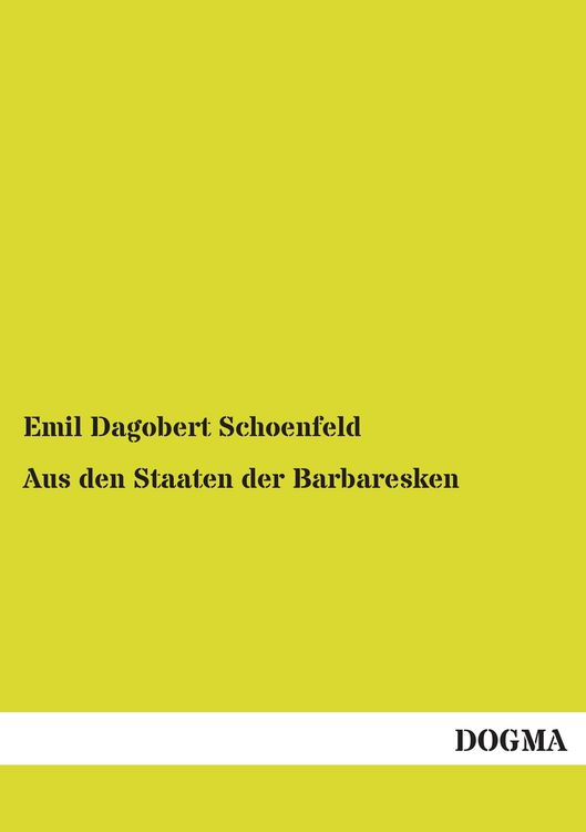 Produktbild: Aus den Staaten der Barbaresken