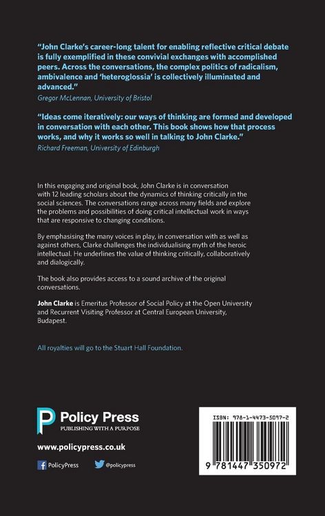Produktbild: Critical Dialogues