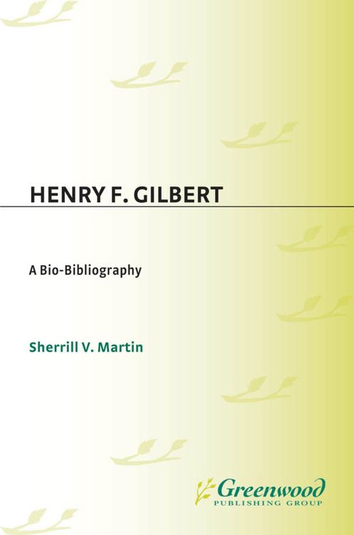 Produktbild: Henry F. Gilbert