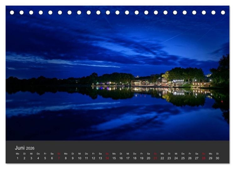 Produktbild: M&uuml;nster mit Licht (Tischkalender 2026 DIN A5 quer), CALVENDO Monatskalender