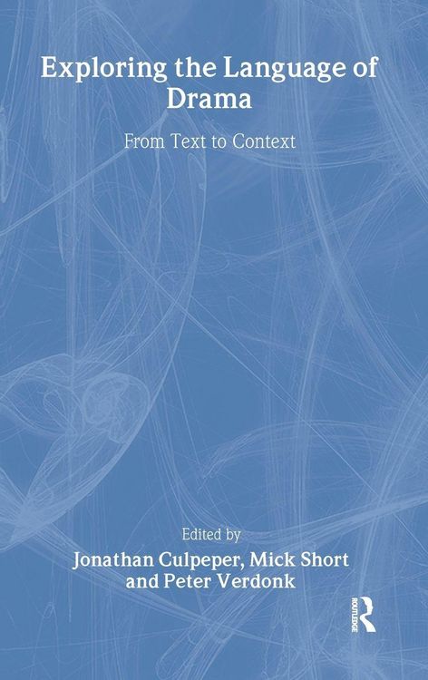 Produktbild: Exploring the Language of Drama