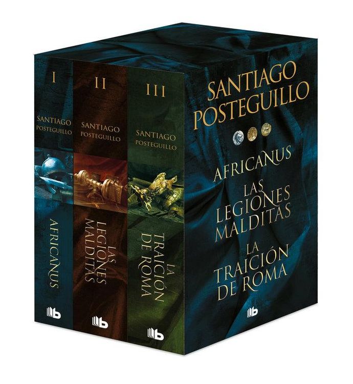 Produktbild: Trilog&iacute;a Africanus (edici&oacute;n pack con: El hijo del consul | Las legiones malditas | La traici&oacute;n de Roma)