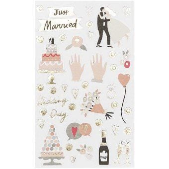 Produktbild: Sticker, Hochzeit