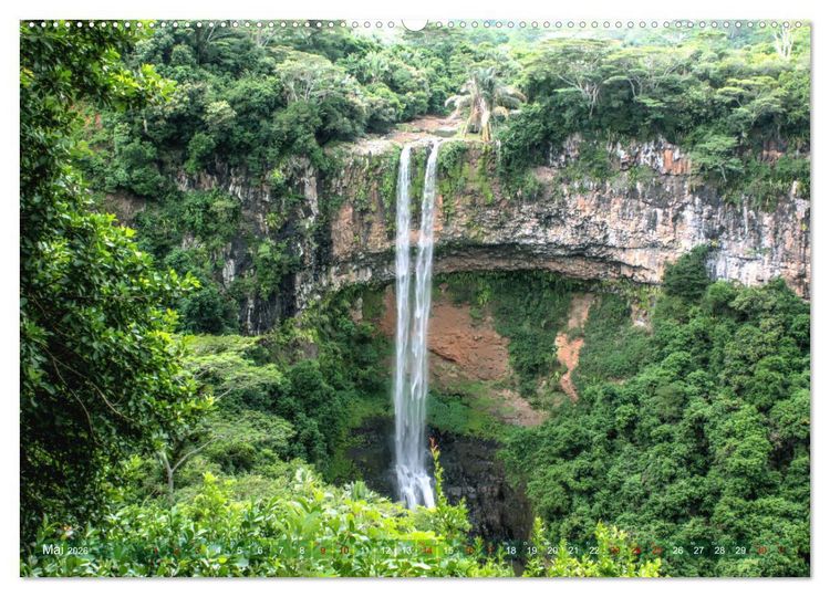 Produktbild: Mauritius - Die Perle im Indischen Ozean (Wandkalender 2026 DIN A2 quer), CALVENDO Monatskalender