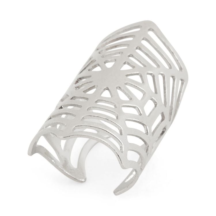 Produktbild: Earcuffs Spinnennetz silber