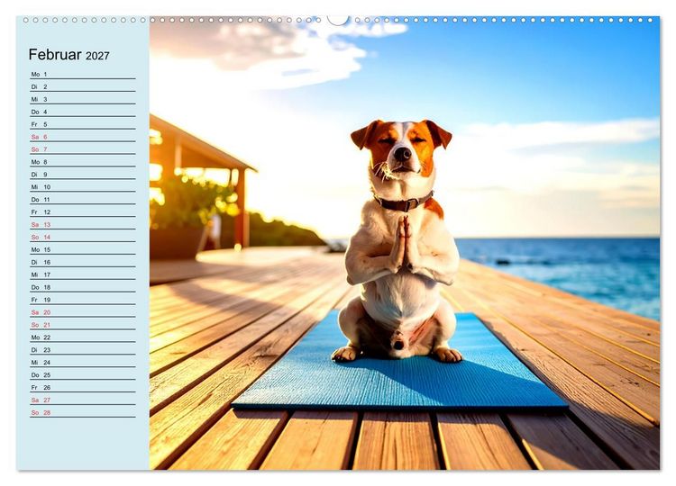 Produktbild: Tierisch kreativ: Hobbies im Tierreich (hochwertiger Premium Wandkalender 2027 DIN A2 quer), Kunstdruck in Hochglanz