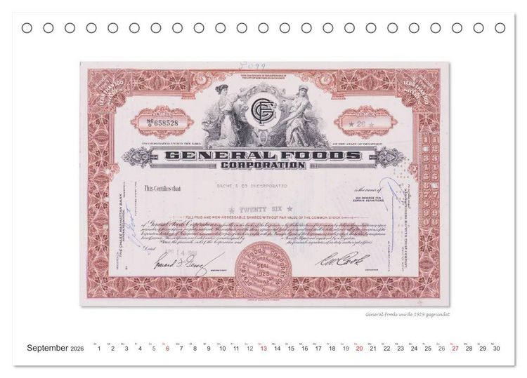 Produktbild: Aktien & Wertpapiere (Tischkalender 2026 DIN A5 quer), CALVENDO Monatskalender