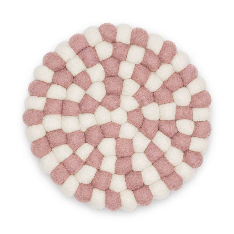 Produktbild: Filzuntersetzer Dots "Jasmin"